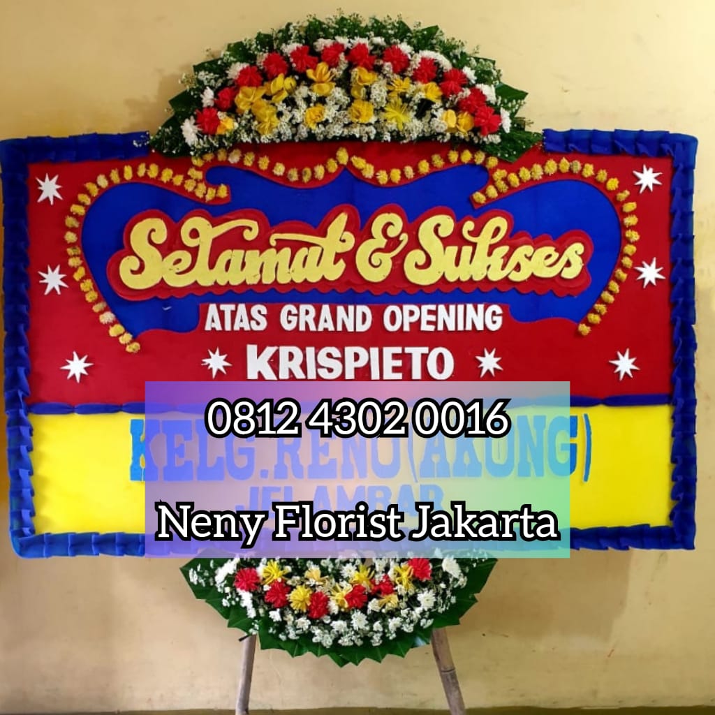 Bunga papan ucapan selamat